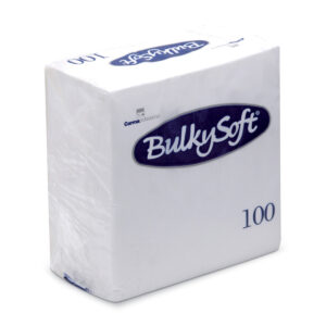 white napkins