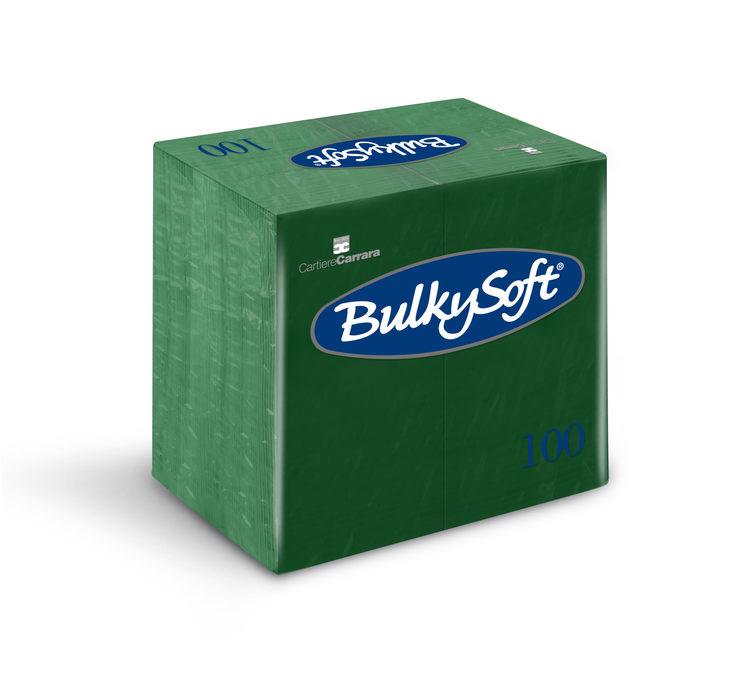 BulkySoft® Rainbow Napkins 40x40 2 Ply Green
