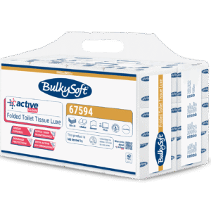 BulkySoft® Excellence Folded Toilet Tissue ActiveClean
